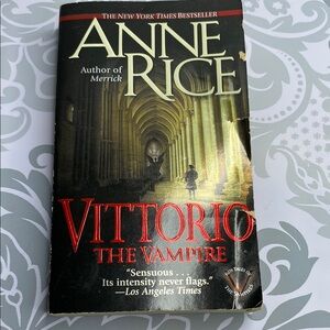 Vittorio the Vampire Book by Anne Rice